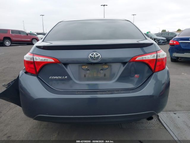 5YFBURHE4GP391414 Toyota Corolla S Plus