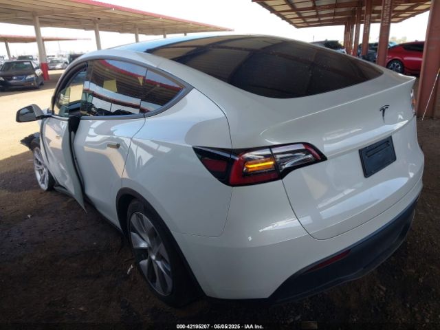 2024 TESLA MODEL Y 7SAYGDED6RF056253 Photo 2