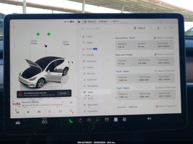 2024 TESLA MODEL Y 7SAYGDED6RF056253 Photo 6