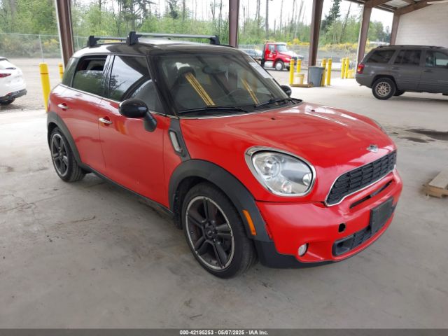 2012 MINI COOPER S COUNTRYMAN WMWZC5C51CWL56989 Photo 0