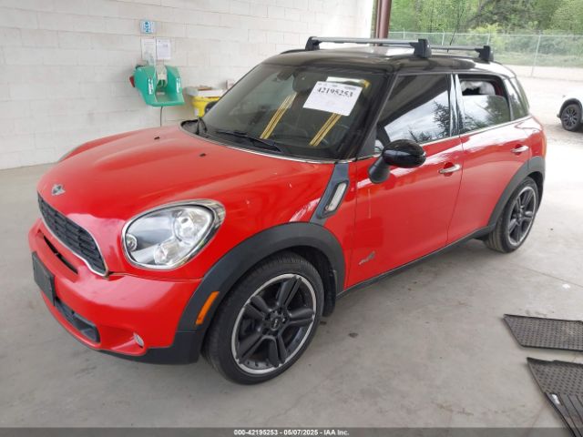 2012 MINI COOPER S COUNTRYMAN WMWZC5C51CWL56989 Photo 1