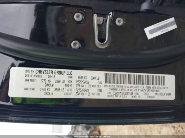 1C6RR7MT2ES197458 RAM 1500 Sport