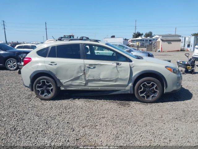 JF2GPAGC5E8227498 Subaru Xv Crosstrek 2.0i Limited