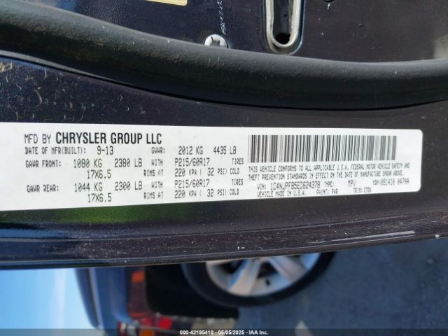 1C4NJPFB5ED624378 Jeep Patriot Latitude
