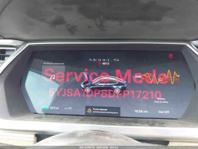 2013 TESLA MODEL S 5YJSA1DP8DFP17210 Photo 6