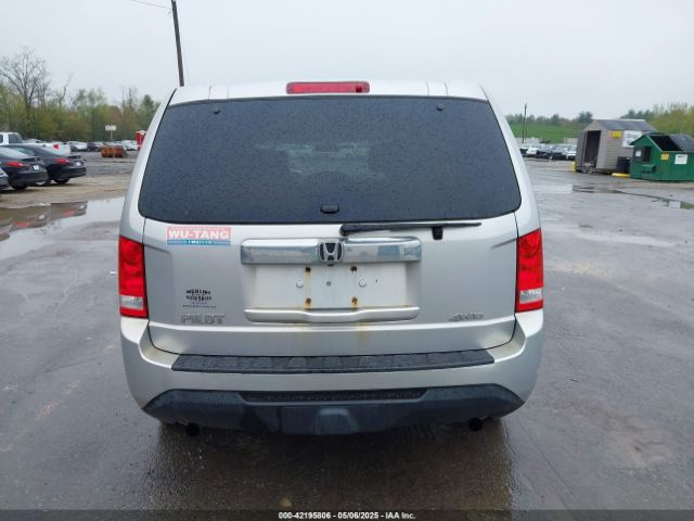 5FNYF4H22FB060841 Honda PILOT LX