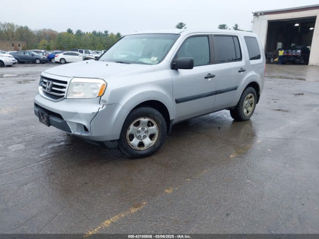 5FNYF4H22FB060841 Honda PILOT LX