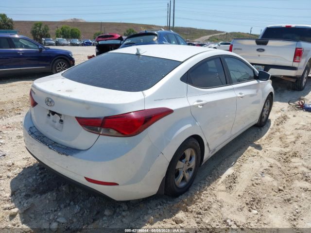 5NPDH4AE8FH593260 Hyundai ELANTRA SE