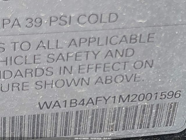 2021 AUDI SQ5 WA1B4AFY1M2001596 Photo 8
