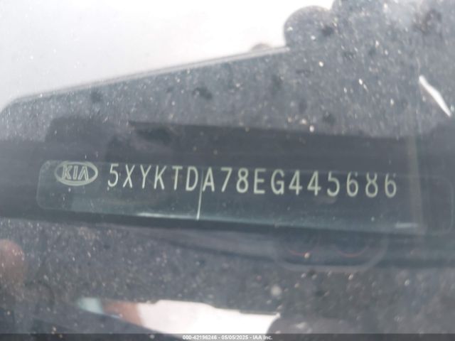5XYKTDA78EG445686 KIA Sorento Lx V6