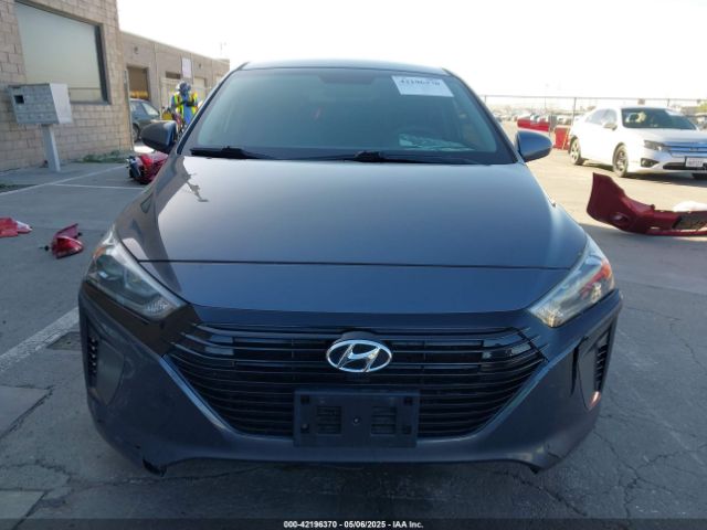 KMHC65LC6KU179800 Hyundai Ioniq Hybrid Blue