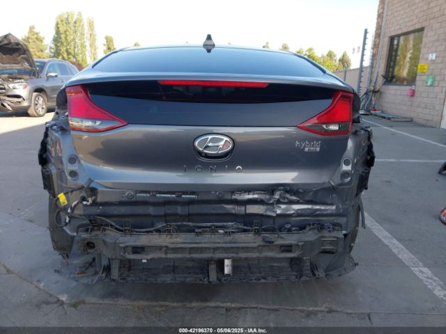 KMHC65LC6KU179800 Hyundai Ioniq Hybrid Blue