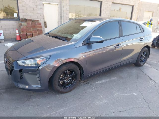 KMHC65LC6KU179800 Hyundai Ioniq Hybrid Blue
