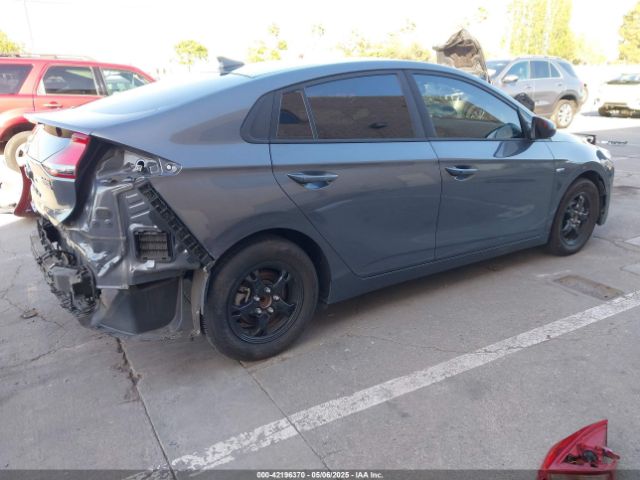 KMHC65LC6KU179800 Hyundai Ioniq Hybrid Blue