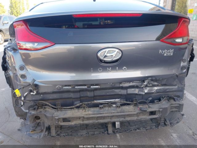 KMHC65LC6KU179800 Hyundai Ioniq Hybrid Blue