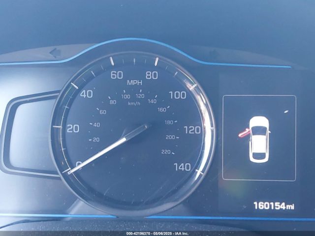 KMHC65LC6KU179800 Hyundai Ioniq Hybrid Blue