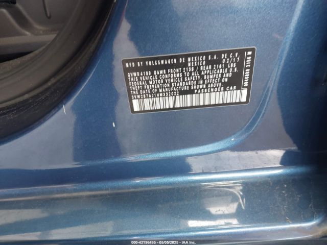 3VW2B7AJ1HM332022 Volkswagen Jetta 1.4t S