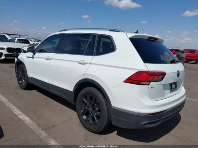3VV3B7AXXRM101084 Volkswagen Tiguan 2.0t Se/2.0t Wolfsburg Edition