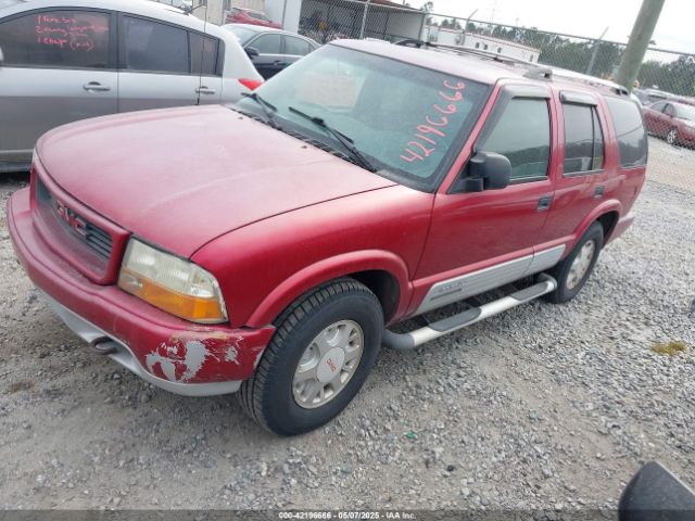 2000 GMC JIMMY 1GKDT13W7Y2241640 Photo 1
