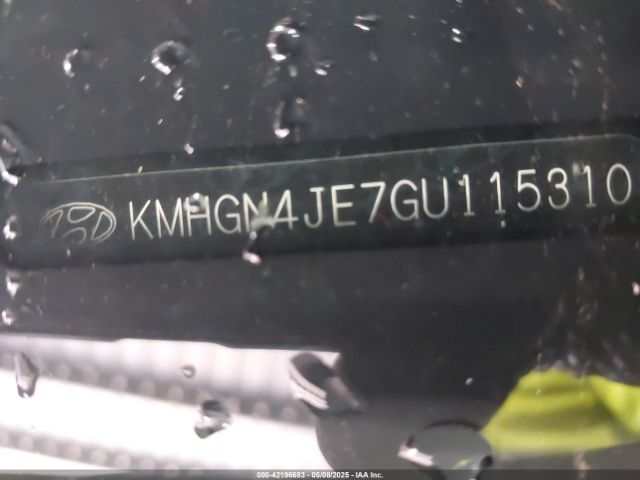 KMHGN4JE7GU115310 Hyundai Genesis 3.8