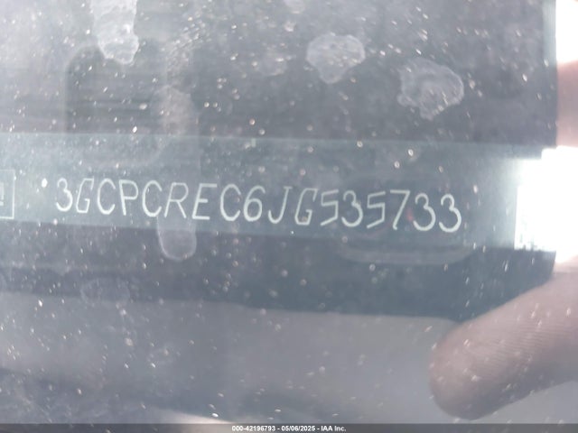 3GCPCREC6JG535733 Chevrolet Silverado 1500 1lt