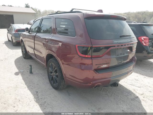 1C4RDJDG0JC386749 Dodge Durango Gt Awd