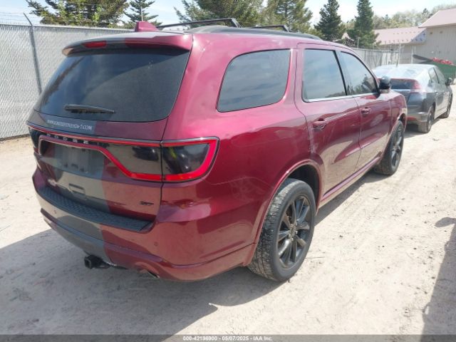 1C4RDJDG0JC386749 Dodge Durango Gt Awd