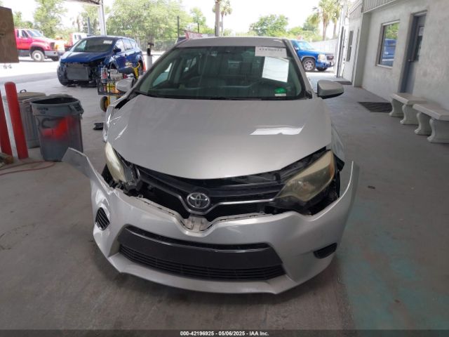 2T1BURHE1GC578593 Toyota COROLLA LE