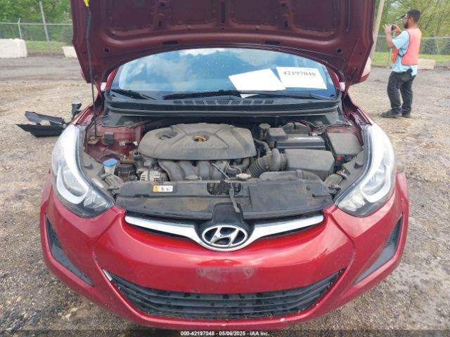 5NPDH4AE3GH680453 Hyundai ELANTRA SE
