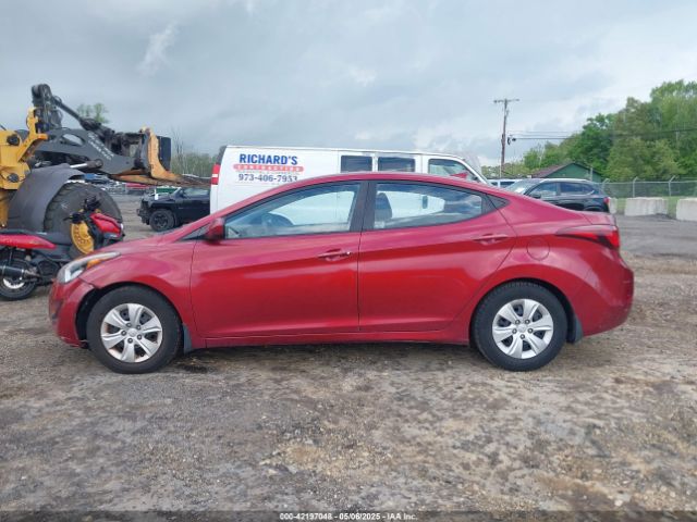5NPDH4AE3GH680453 Hyundai ELANTRA SE