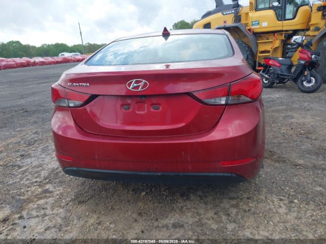 5NPDH4AE3GH680453 Hyundai ELANTRA SE
