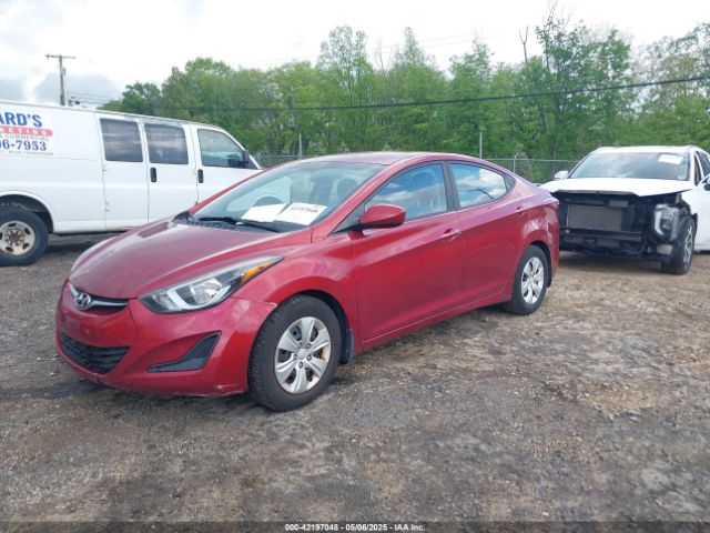 5NPDH4AE3GH680453 Hyundai ELANTRA SE