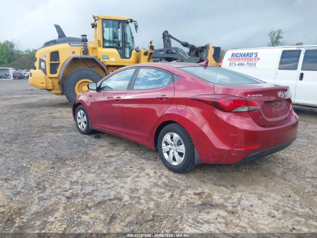 5NPDH4AE3GH680453 Hyundai ELANTRA SE