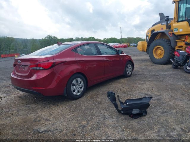 5NPDH4AE3GH680453 Hyundai ELANTRA SE