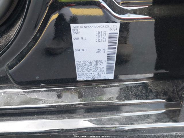 2024 NISSAN ALTIMA 1N4BL4DV4RN415115 Photo 8