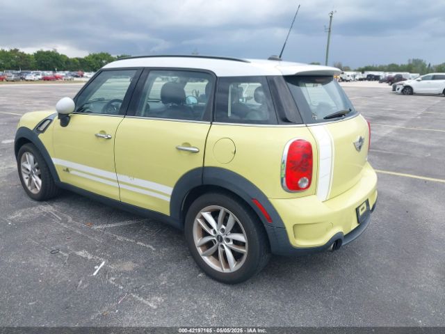 2011 MINI COOPER S COUNTRYMAN WMWZC5C50BWM11267 Photo 2