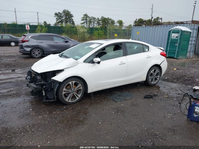 KNAFZ4A80F5334842 KIA FORTE EX