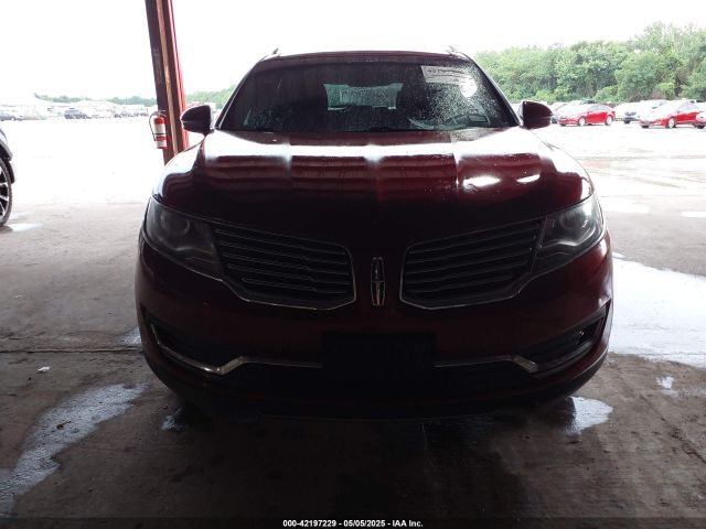 2LMTJ6KR7GBL53983 Lincoln Mkx Select