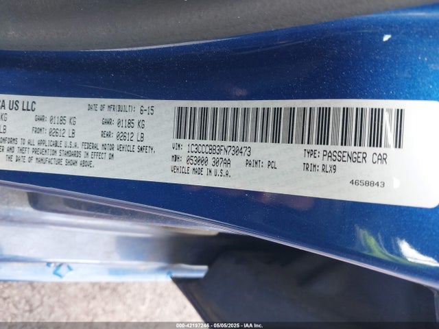 1C3CCCBB3FN730473 Chrysler 200 S