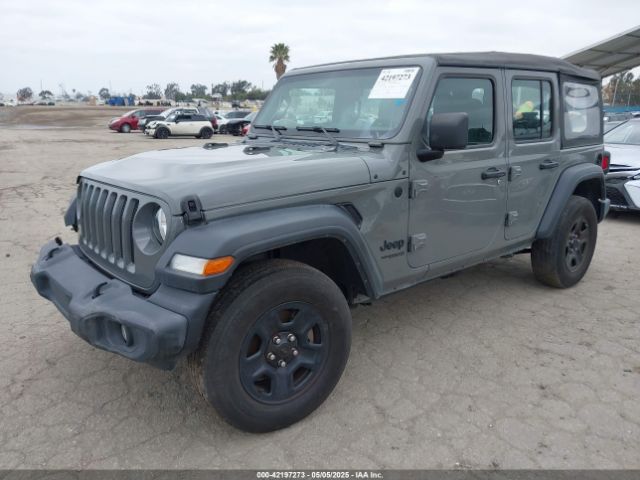 1C4HJXDG8NW126143 Jeep Wrangler Unlimited Sport 4x4