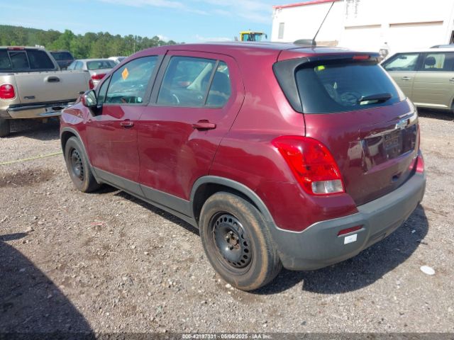 3GNCJKSB1GL154807 Chevrolet Trax 1ls