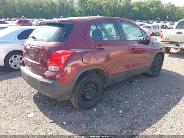 3GNCJKSB1GL154807 Chevrolet Trax 1ls
