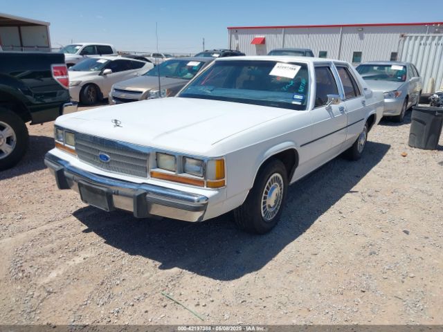 1989 FORD CROWN VICTORIA 2FABP72F1KX176855 Photo 1