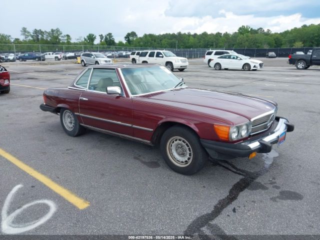 1985 MERCEDES-BENZ 380 WDBBA45C0FA026342