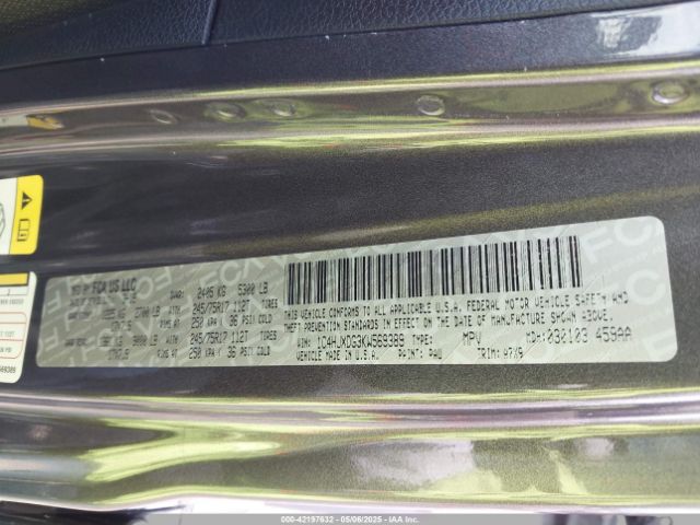 1C4HJXDG3KW569389 Jeep Wrangler Unlimited Sport S 4x4