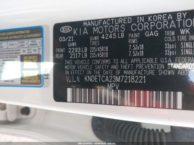 KNDETCA23M7218221 KIA Seltos Sx Turbo
