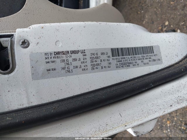 2C4RDGBG2FR606610 Dodge Grand Caravan Se