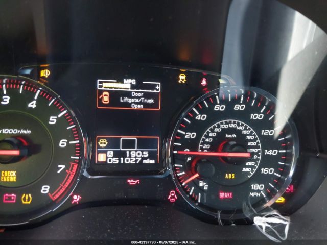 JF1VA1H65L9805841 Subaru Wrx Limited