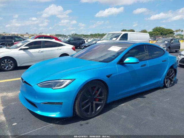 5YJSA1E64RF540250 Tesla Model S Plaid Tri Motor All-wheel Drive