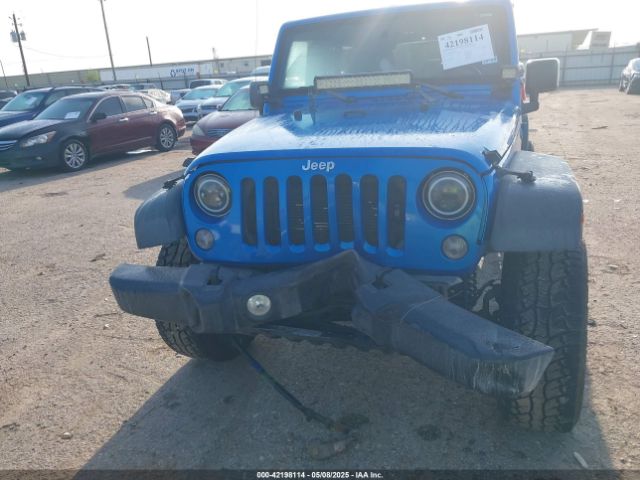 1C4BJWDG9FL534301 Jeep Wrangler Unlimited Sport